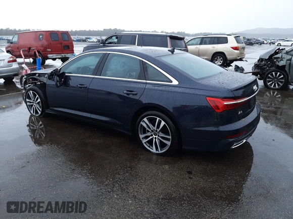 2021 Audi A6 Premium Plus with VIN WAUL2AF24MN078793, listed as a Copart auction lot 80680293 with 9,137 mi miles. Bid and sale history available at carsss.com. Image 2.