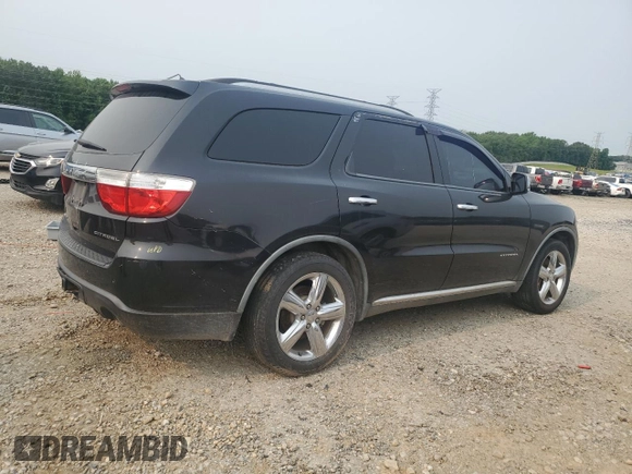 2011 Dodge Durango Citadel with VIN 1D4SD5GT5BC613570, listed as a Copart auction lot 59104185 with 169,620 mi miles and Clean title. Bid and sale history available at DreamBid. Image 3.