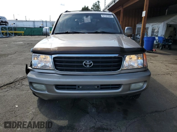 2002 Toyota Land Cruiser z VIN JTEHT05J522027452, wystawiony jako Copart lot #51141595 z przebiegiem 278 465 mil mil oraz Szkoda całkowita • Salvage title. Historia ofert i sprzedaży dostępna na DreamBid. Obrazek 5.