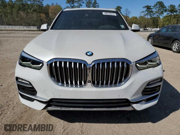 2019 BMW X5 xDrive40i with VIN 5UXCR6C58KLK82708, listed as a Copart auction lot 49913675 with 46,340 mi miles and Salvage Title. Bid and sale history available at carsss.com. Image 5.