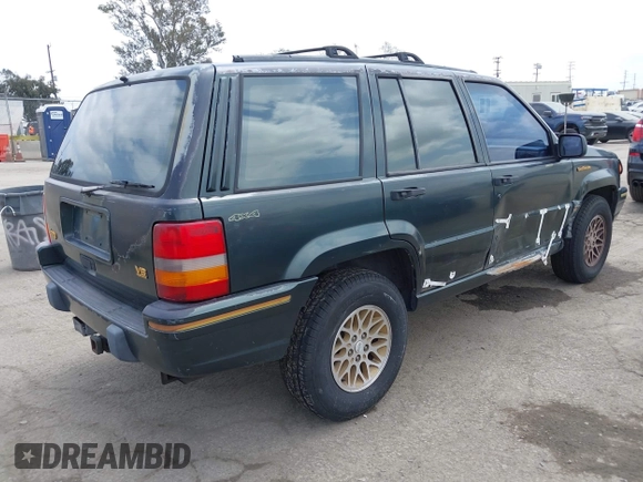 1993 Jeep Grand Cherokee Limited z VIN 1J4GZ78Y7PC531299, wystawiony jako IAAI lot #42117795 z przebiegiem 168 995 mil mil oraz . Historia ofert i sprzedaży dostępna na DreamBid. Obrazek 4.