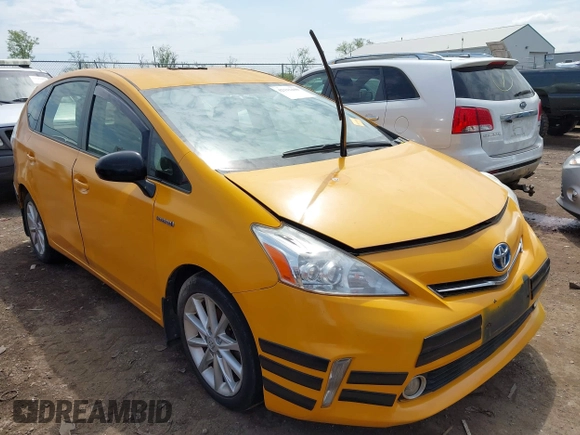 2014 Toyota Prius Two with VIN JTDZN3EU6EJ006859, listed as a IAAI auction lot 42111440 with 445,042 mi miles and . Bid and sale history available at DreamBid. Image 1.