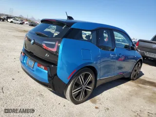 2017 BMW i3 with VIN WBY1Z8C51HV889534, listed as a Copart auction lot 41925985 with 35,229 mi miles and Salvage Title. Bid and sale history available at carsss.com. Image 3.