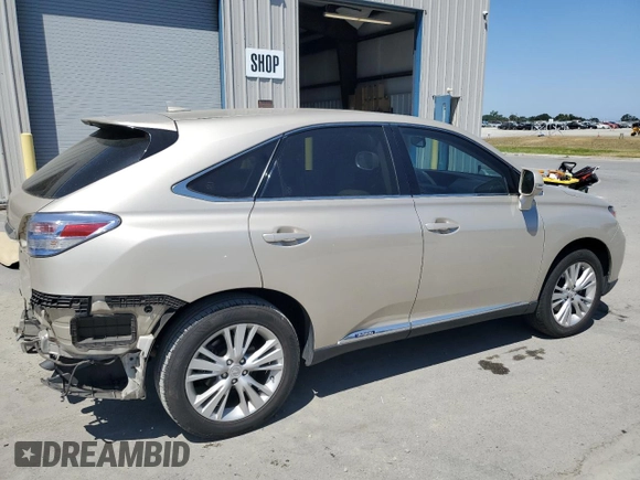 2011 Lexus RX 450h with VIN JTJZB1BA1B2005970, listed as a Copart auction lot 56179425 with 208,308 mi miles and Salvage title. Bid and sale history available at DreamBid. Image 3.