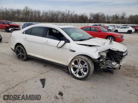 2011 Ford Taurus SHO with VIN 1FAHP2KT9BG104326, listed as a Copart auction lot 48787125 with 219,081 mi miles and Salvage Title. Bid and sale history available at DreamBid. Image 4.
