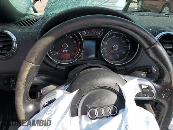 2008 Audi TT 2.0T with VIN TRUMF38J081002910, listed as a Copart auction lot 42908055 with Not provided miles and Salvage title. Bid and sale history available at DreamBid. Image 9.