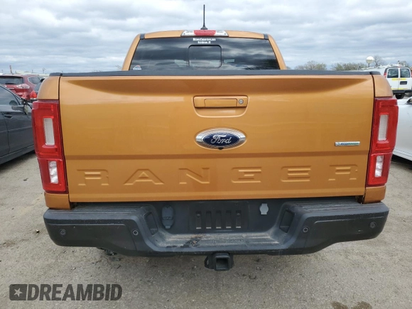 2019 Ford Ranger XL with VIN 1FTER4FHXKLA27420, listed as a Copart auction lot 50935145 with 39,431 mi miles and Salvage title. Bid and sale history available at DreamBid. Image 6.