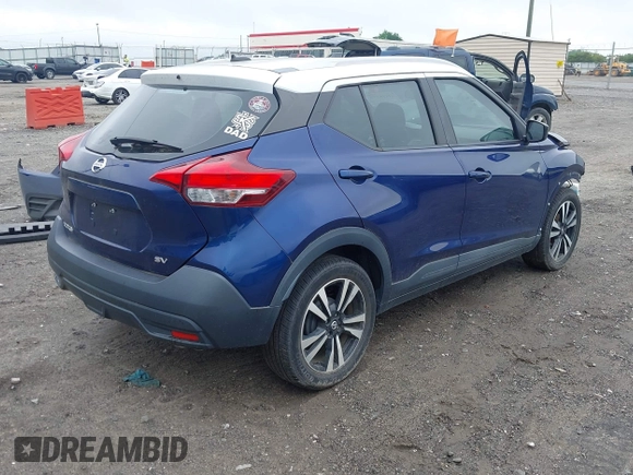 2018 Nissan Kicks SV с VIN 3N1CP5CU0JL529427, выставлен на аукционе IAAI как лот 42115277 с пробегом 65 377 миль миль и . История ставок и продаж доступна на DreamBid. Изображение 4.