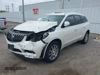 2015 Buick Enclave • with VIN 5GAKRBKDXFJ303317, listed as a IAAI auction lot 41948316 with 147,010 mi miles and . Bid and sale history available at carsss.com. Image 2.