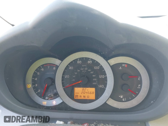 2010 Toyota RAV4 with VIN JTMZF4DVXAD029468, listed as a IAAI auction lot 42750474 with 204,568 mi miles and . Bid and sale history available at DreamBid. Image 7.