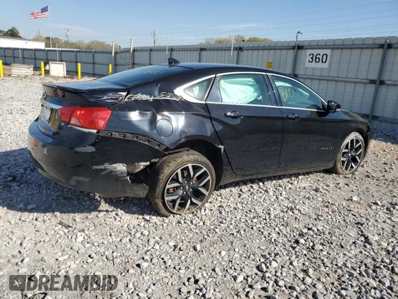 2018 Chevrolet Impala LT z VIN 2G1105S34J9105472, wystawiony jako Copart lot #49673485 z przebiegiem Nie podano mil oraz Szkoda całkowita • Salvage title. Historia ofert i sprzedaży dostępna na DreamBid. Obrazek 3.