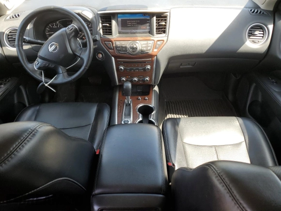 2020 Nissan Pathfinder Platinum with VIN 5N1DR2DM9LC588012, listed as a Copart auction lot 55823095 with 75,052 mi miles and Salvage title. Bid and sale history available at DreamBid. Image 8.