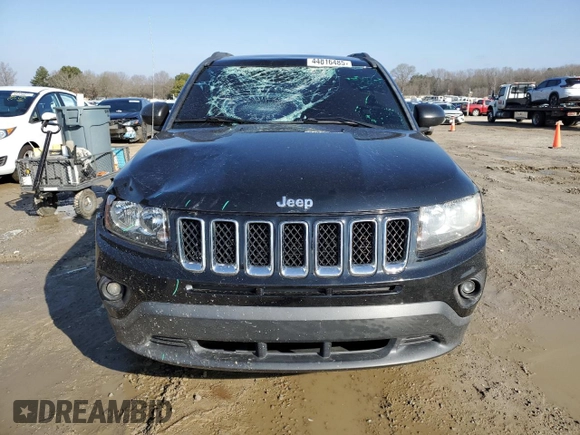 2016 Jeep Compass 75th Anniversary with VIN 1C4NJCBB1GD526238, listed as a Copart auction lot 44816485 with 116,281 mi miles and Salvage Title. Bid and sale history available at carsss.com. Image 5.