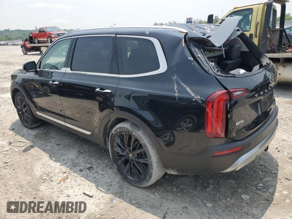 2020 Kia Telluride SX with VIN 5XYP5DHC2LG078042, listed as a Copart auction lot 58500965 with 32,040 mi miles and Salvage title. Bid and sale history available at DreamBid. Image 2.