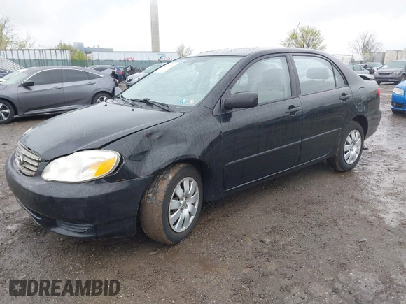 2004 Toyota Corolla CE with VIN 2T1BR32E14C260041, listed as a IAAI auction lot 42026930 with 180,814 mi miles. Bid and sale history available at carsss.com. Image 2.