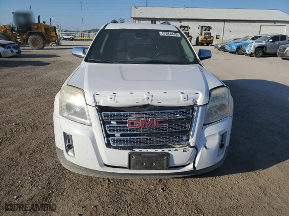 2012 GMC Terrain SLT-2 with VIN 2GKFLXE50C6348881, listed as a Copart auction lot 47564445 with 222,105 mi miles and Salvage Title. Bid and sale history available at carsss.com. Image 5.