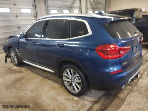 2019 BMW X3 sDrive30i with VIN 5UXTR7C58KLF28097, listed as a IAAI auction lot 41678988 with 43,760 mi miles. Bid and sale history available at carsss.com. Image 3.