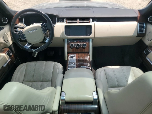 2016 Land Rover Range Rover HSE with VIN SALGS2VF7GA273001, listed as a Copart auction lot 59307705 with 120,691 mi miles and Clean title. Bid and sale history available at DreamBid. Image 8.