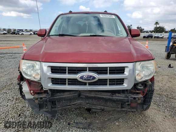 2012 Ford Escape Limited with VIN 1FMCU0E7XCKC67528, listed as a Copart auction lot 42862505 with 169,917 mi miles and Salvage Title. Bid and sale history available at DreamBid. Image 5.