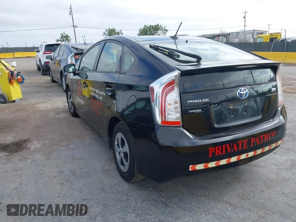 2014 Toyota Prius Four with VIN JTDKN3DU1E1749156, listed as a IAAI auction lot 42216159 with 157,615 mi miles. Bid and sale history available at carsss.com. Image 3.
