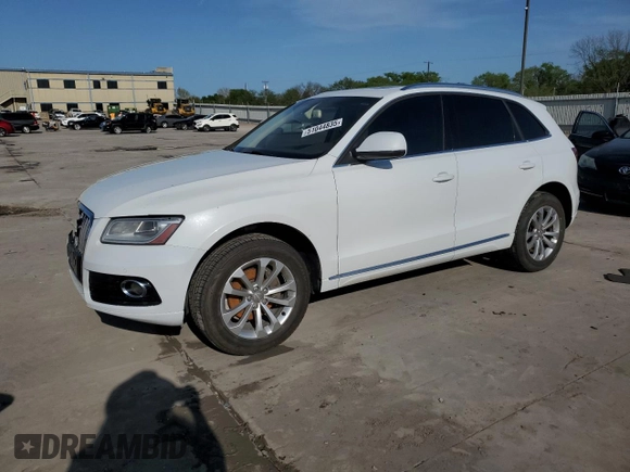 2014 Audi Q5 Premium Plus with VIN WA1LFAFPXEA094244, listed as a Copart auction lot 51044835 with 133,479 mi miles and Salvage Title. Bid and sale history available at carsss.com. Image 1.