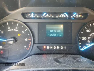2015 Ford F-150 XLT with VIN 1FTEW1EF9FKE55062, listed as a Copart auction lot 46934545 with 148,430 mi miles and Salvage title. Bid and sale history available at DreamBid. Image 9.