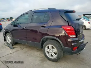 2021 Chevrolet Trax LT with VIN KL7CJPSM1MB365880, listed as a Copart auction lot 60519295 with 4,960 mi miles and Salvage title. Bid and sale history available at DreamBid. Image 2.
