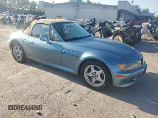 1998 BMW 3 Series 1.9L with VIN 4USCH7330WLD17155, listed as a Copart auction lot 72558844 with 187,190 mi miles and Salvage Title. Bid and sale history available at carsss.com. Image 4.