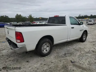 2017 Ram 1500 Tradesman with VIN 3C6JR6DT1HG706829, listed as a Copart auction lot 71630854 with 93,123 mi miles and Salvage Title. Bid and sale history available at carsss.com. Image 3.