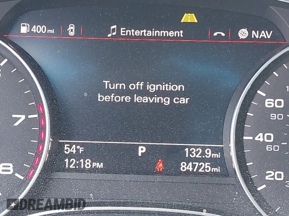 2016 Audi A6 2.0T Premium Plus with VIN WAUGFAFC7GN095669, listed as a IAAI auction lot 41894313 with 84,725 mi miles. Bid and sale history available at carsss.com. Image 16.