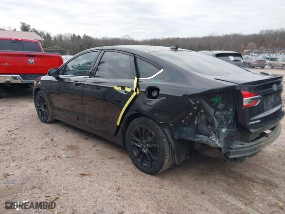 2019 Ford Fusion SE with VIN 3FA6P0HD0KR108348, listed as a IAAI auction lot 41689127 with 111,765 mi miles. Bid and sale history available at carsss.com. Image 3.