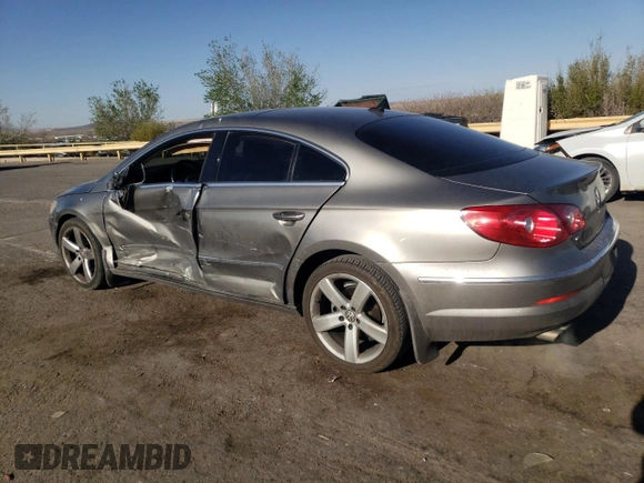 2012 Volkswagen CC Lux PZEV with VIN WVWHP7ANXCE505424, listed as a Copart auction lot 51968245 with 127,062 mi miles and Salvage Title. Bid and sale history available at carsss.com. Image 2.