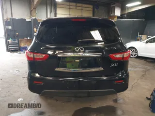 2013 Infiniti JX35 with VIN 5N1AL0MMXDC313050, listed as a IAAI auction lot 41695601 with 90,275 mi miles. Bid and sale history available at carsss.com. Image 17.