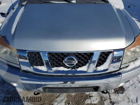 2010 Nissan Titan LE with VIN 1N6AA0EC1AN302984, listed as a Copart auction lot 89266195 with 80,743 mi miles and Salvage Title. Bid and sale history available at carsss.com. Image 12.