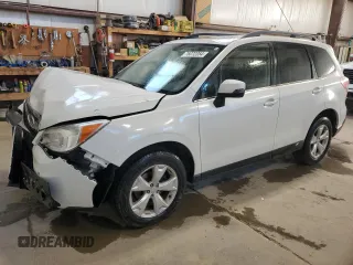 2014 Subaru Forester with VIN JF2SJCPC0EH482356, listed as a Copart auction lot 76072354 with 77,264 mi miles and Salvage title. Bid and sale history available at DreamBid. Image 1.