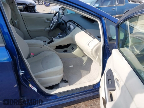 2011 Toyota Prius I with VIN JTDKN3DU1B1449984, listed as a IAAI auction lot 41741870 with 166,367 mi miles and . Bid and sale history available at DreamBid. Image 5.