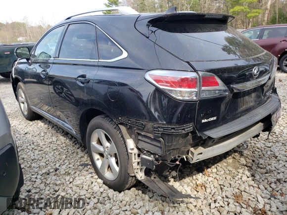 2015 Lexus RX 350 with VIN 2T2BK1BA1FC273554, listed as a Copart auction lot 53606295 with 116,448 mi miles and Clean Title. Bid and sale history available at DreamBid. Image 2.