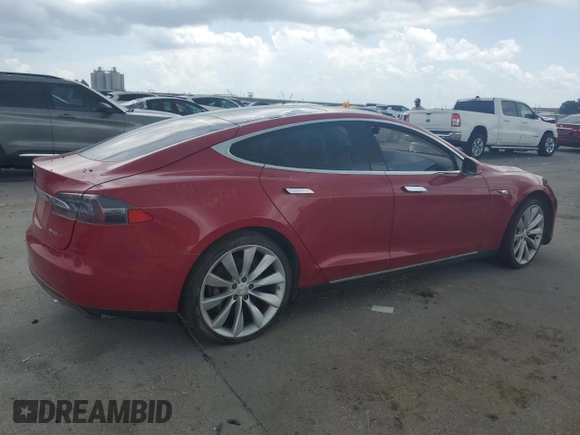 2013 Tesla Model S with VIN 5YJSA1AG7DFP12228, listed as a Copart auction lot 60040665 with 87,674 mi miles and Clean title. Bid and sale history available at DreamBid. Image 3.
