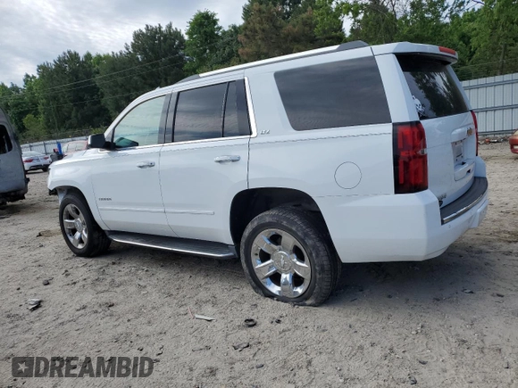 2016 Chevrolet Tahoe LTZ z VIN 1GNSKCKC4GR208861, wystawiony jako Copart lot #56832895 z przebiegiem 132 982 mil mil oraz Szkoda całkowita • Salvage title. Historia ofert i sprzedaży dostępna na DreamBid. Obrazek 2.