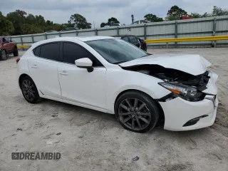 2018 Mazda 3 Touring with VIN 3MZBN1L32JM191616, listed as a Copart auction lot 50510825 with 57,547 mi miles and Salvage Title. Bid and sale history available at carsss.com. Image 4.