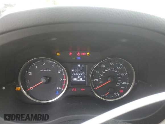 2015 Subaru Crosstrek Premium с VIN JF2GPACC8F8213313, выставлен на аукционе Copart как лот 54779605 с пробегом 83 326 миль миль и Списание • Salvage title. История ставок и продаж доступна на DreamBid. Изображение 9.