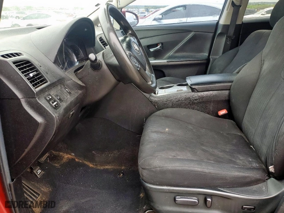 2013 Toyota Venza LE with VIN 4T3ZK3BB7DU055659, listed as a Copart auction lot 51623715 with 0 mi miles and Salvage Title. Bid and sale history available at carsss.com. Image 7.