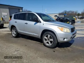 2007 Toyota RAV4 with VIN JTMBK33V475026660, listed as a Copart auction lot 52431145 with 217,608 mi miles and Salvage Title. Bid and sale history available at carsss.com. Image 4.
