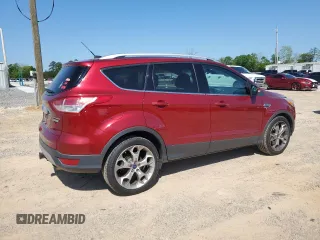 2015 Ford Escape Titanium with VIN 1FMCU0J99FUB10833, listed as a Copart auction lot 52291855 with 119,666 mi miles and Salvage Title. Bid and sale history available at DreamBid. Image 3.