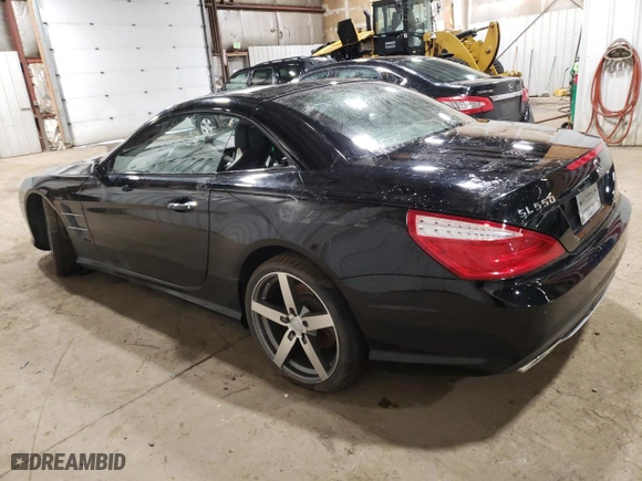 2013 Mercedes-Benz SL-Class SL 550 with VIN WDDJK7DA8DF015719, listed as a Copart auction lot 70886274 with 45,763 mi miles and Salvage Title. Bid and sale history available at carsss.com. Image 2.