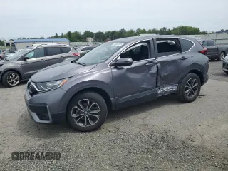 2020 Honda CR-V EX-L with VIN 5J6RW2H80LL037462, listed as a Copart auction lot 58487225 with 50,507 mi miles and Salvage title. Bid and sale history available at DreamBid. Image 1.