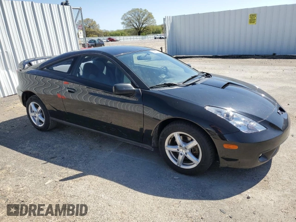 2002 Toyota Celica GT with VIN JTDDR32T020125244, listed as a Copart auction lot 54960135 with 173,898 mi miles and Non Repairable. Bid and sale history available at DreamBid. Image 4.