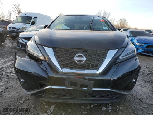 2023 Nissan Murano SL with VIN 5N1AZ2CS3PC130006, listed as a Copart auction lot 42178335 with 11,043 mi miles and Non Repairable. Bid and sale history available at carsss.com. Image 5.