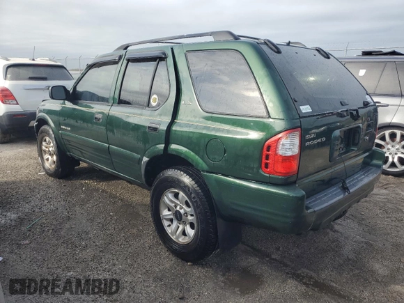 2002 Isuzu Rodeo S z VIN 4S2CK58W024333487, wystawiony jako Copart lot #76361854 z przebiegiem Nie podano mil oraz Nie do naprawy • Non repairable. Historia ofert i sprzedaży dostępna na DreamBid. Obrazek 2.