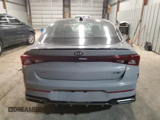 2021 Kia K5 GT-Line with VIN 5XXG64J24MG033172, listed as a Copart auction lot 42406355 with 96,993 mi miles and Salvage Title. Bid and sale history available at carsss.com. Image 6.